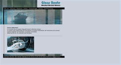 Desktop Screenshot of glaus-boote.ch